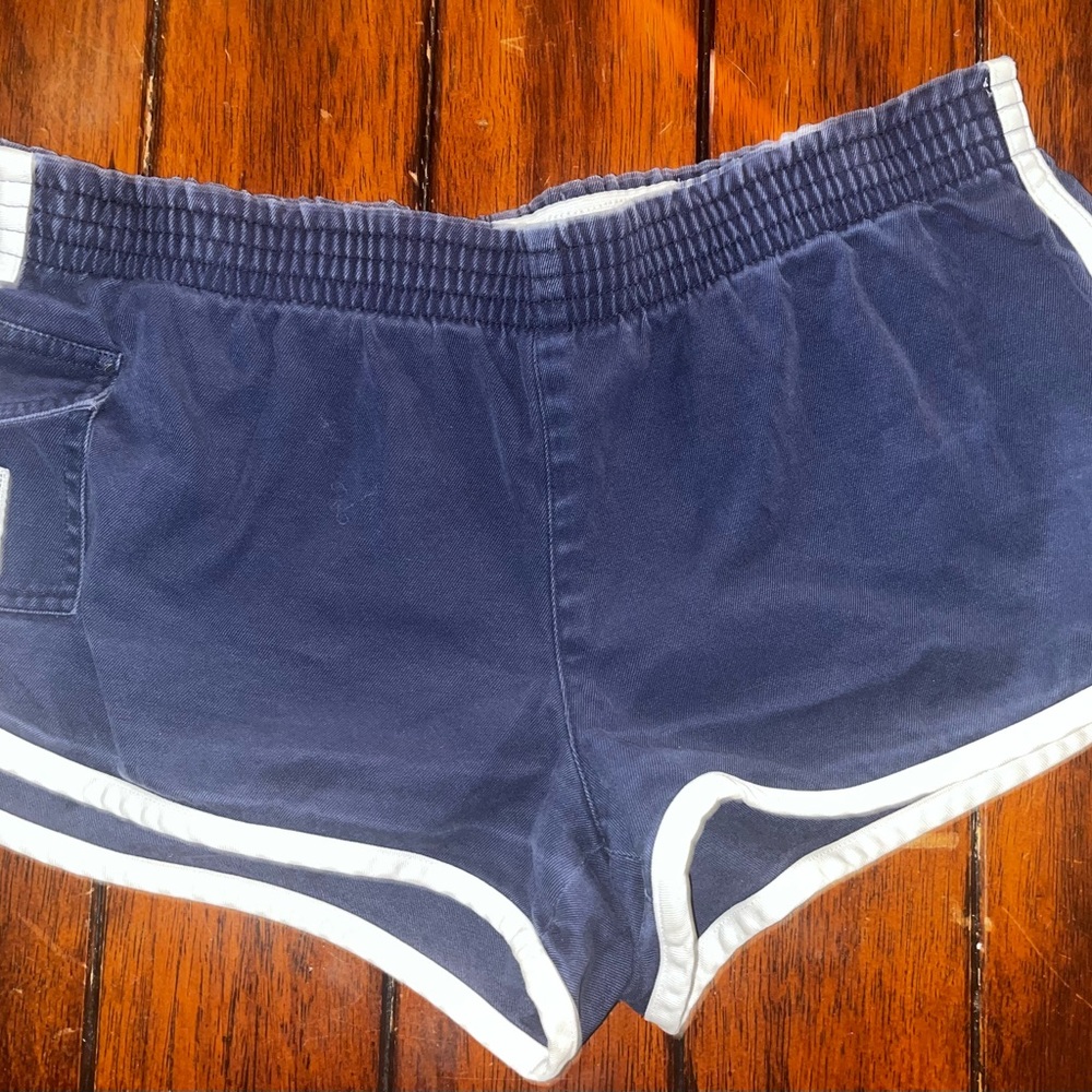 VINTAGE PINK navy blue pajama shorts